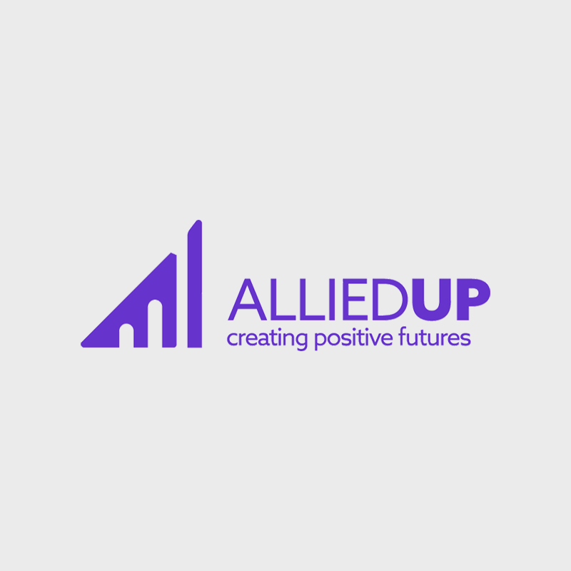 AlliedUp Logo with Grey BG